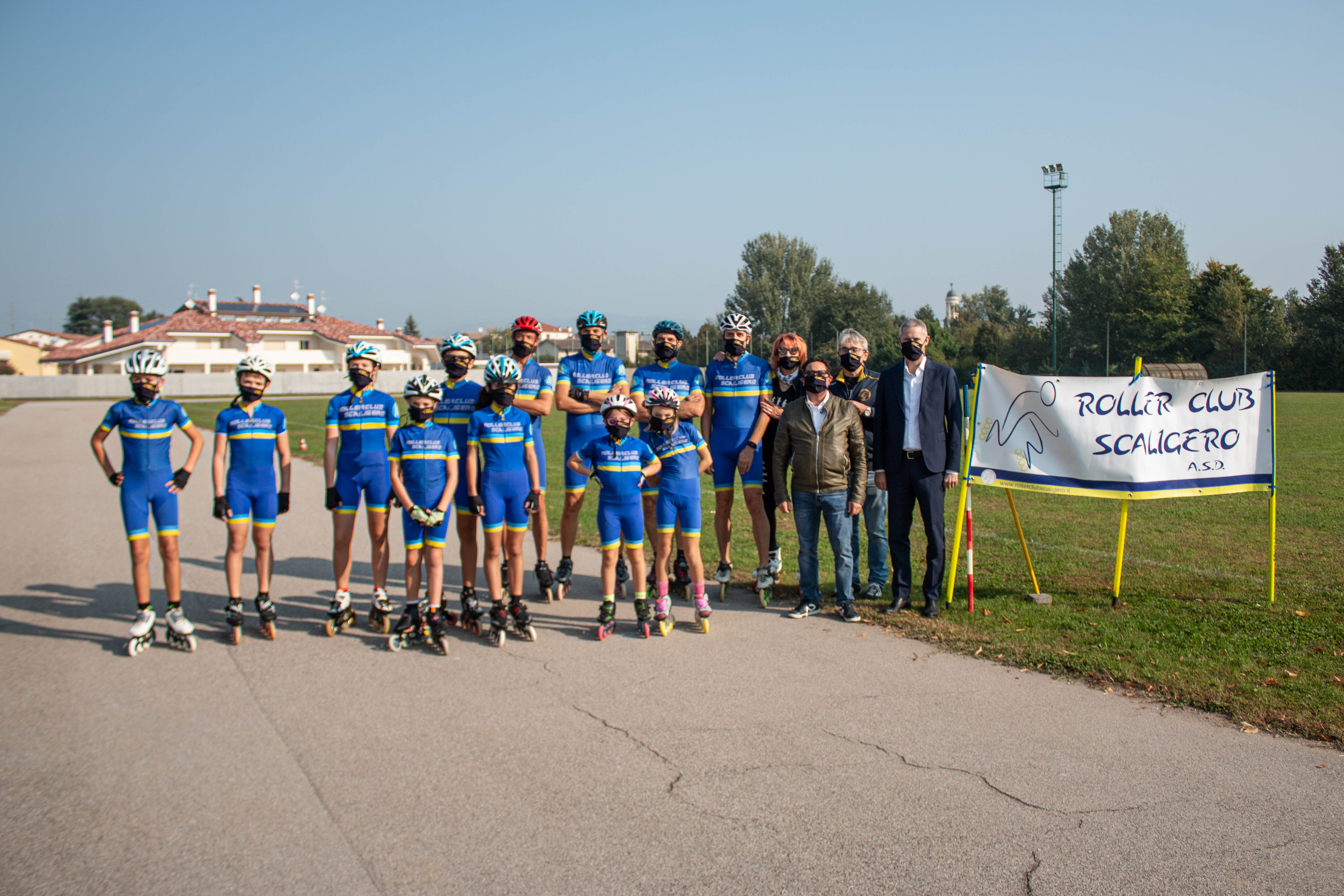 Il gruppo in posa